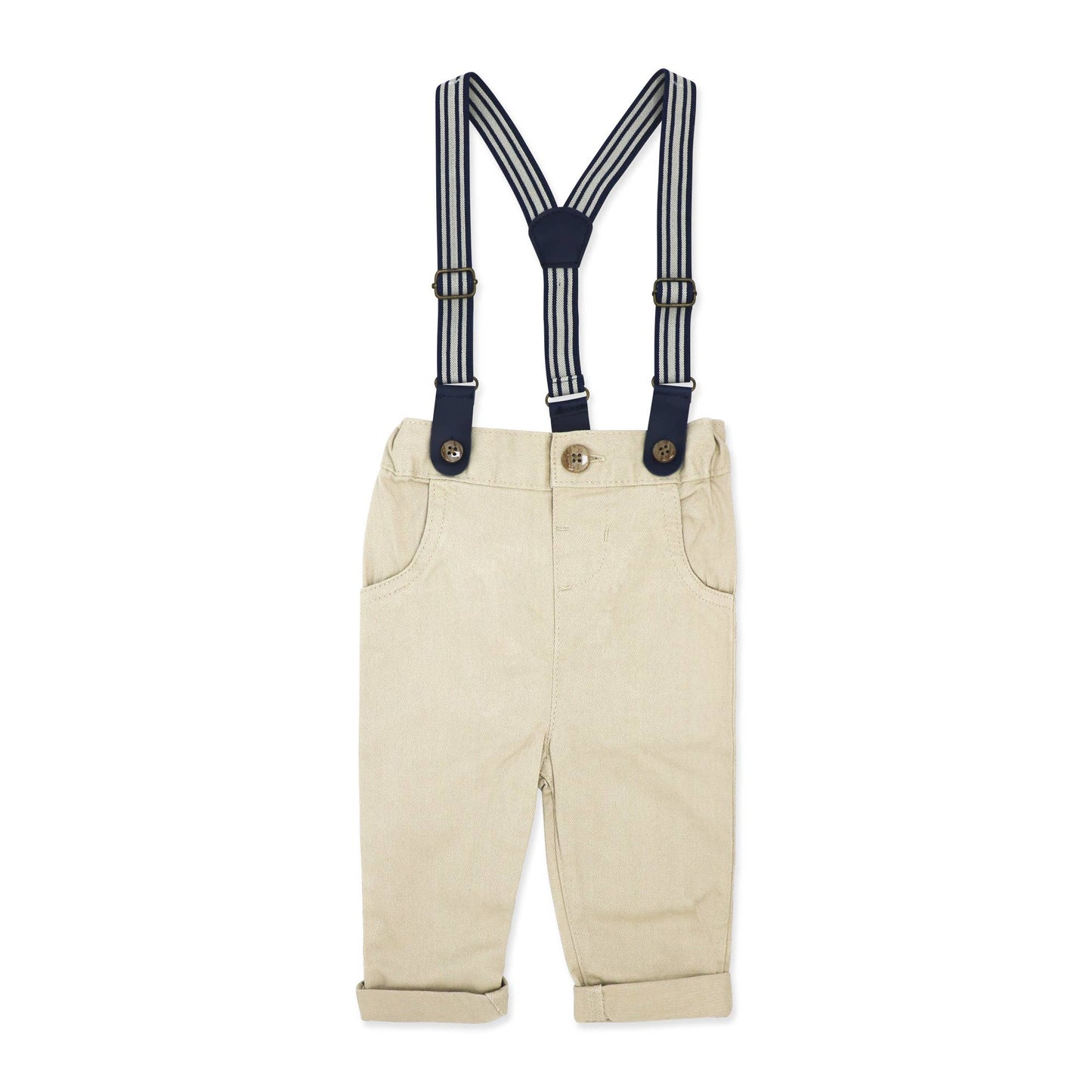 4 Piece Set w/ Suspenders & Bowtie