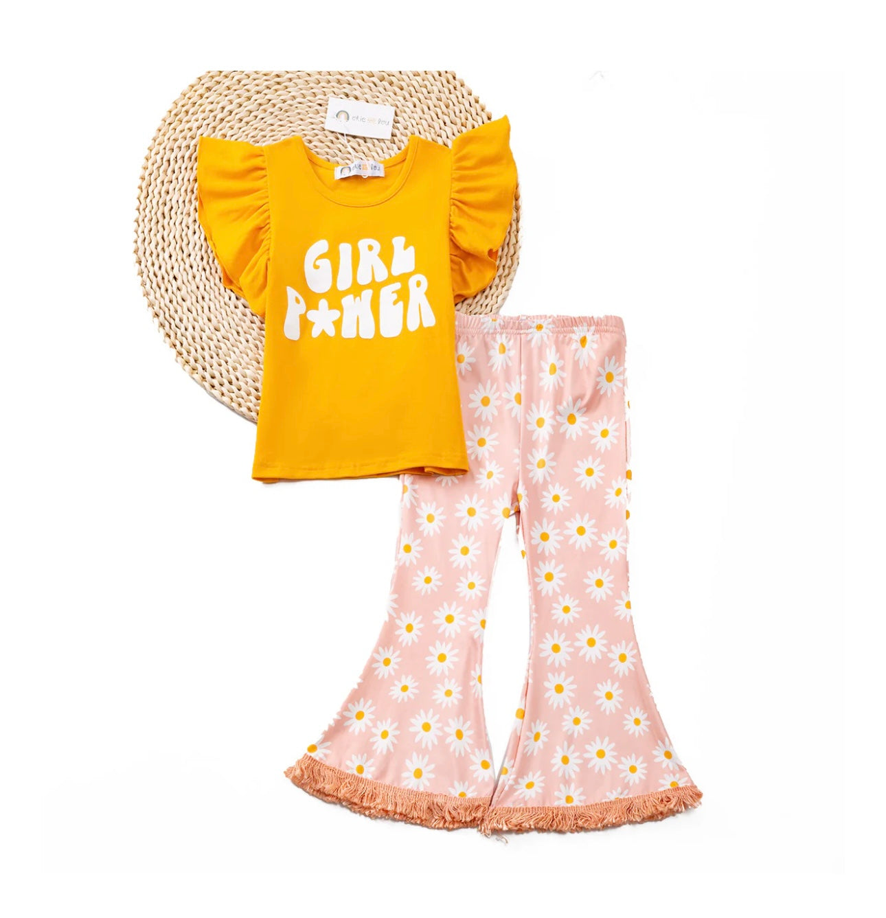 "Girl Power" Bell Bottom Set