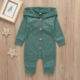 Baby Boy Green Romper
