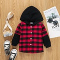 Hooded Plaid Shirt