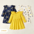 Long Sleeve Ruffle Dress