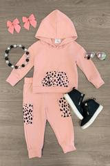 Blush "Cheetah" Jogger Set