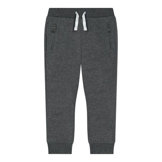 Gray Joggers w/Zipper Pockets