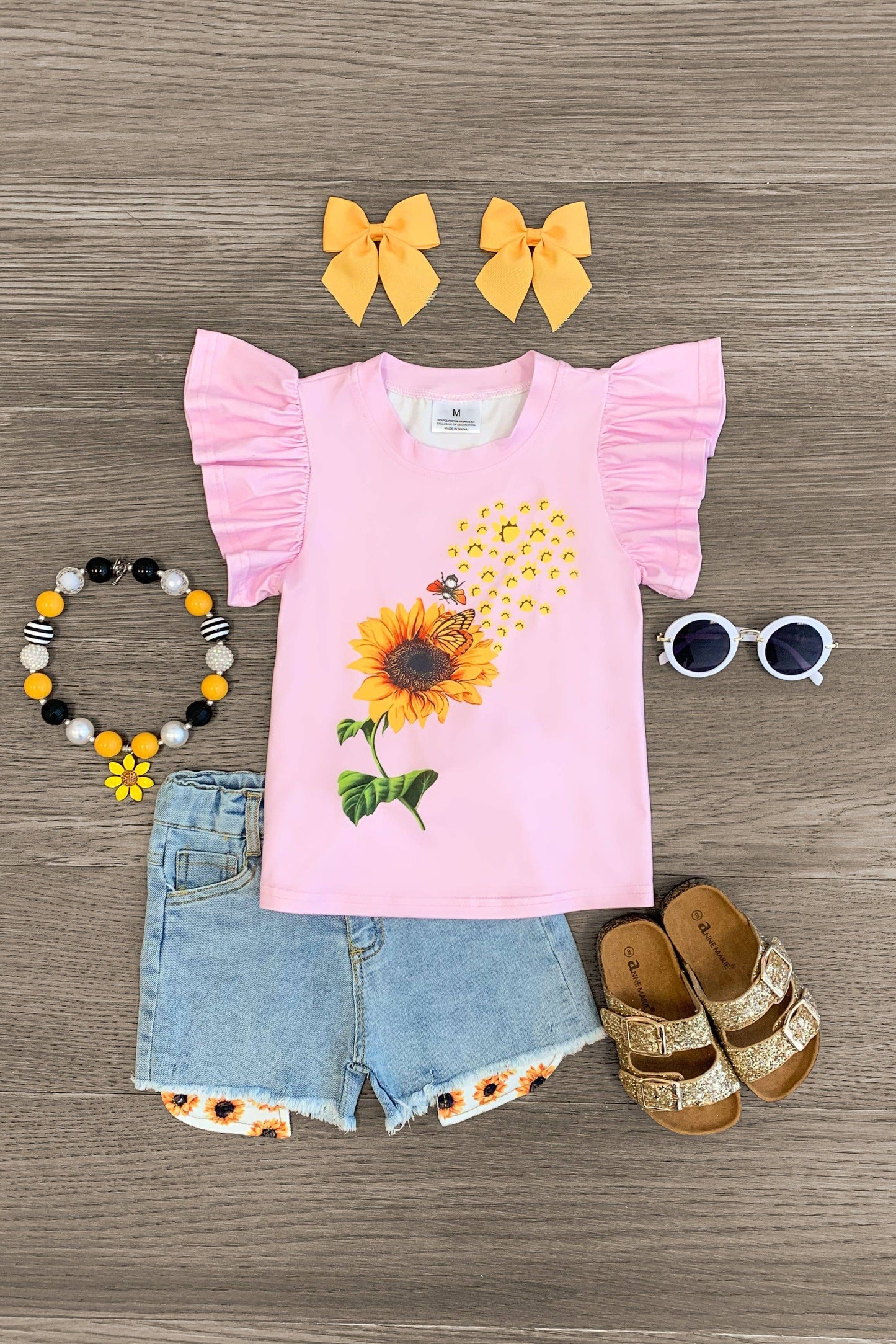 Sunflower & Sunshine Short Set